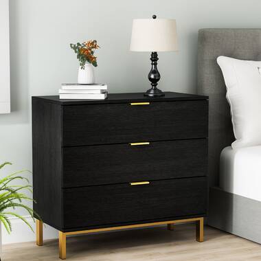 horatio 3 drawer nightstand