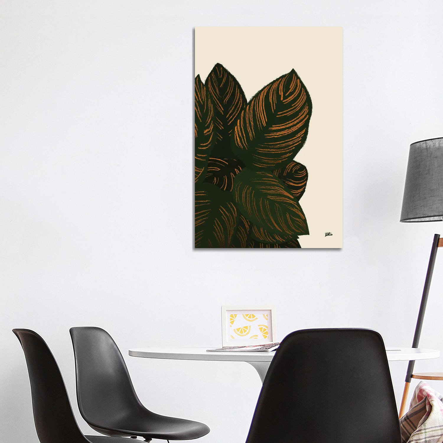 East Urban Home Calas III (Bronze) by Bria Nicole - Wrapped Canvas Graphic  Art | Wayfair