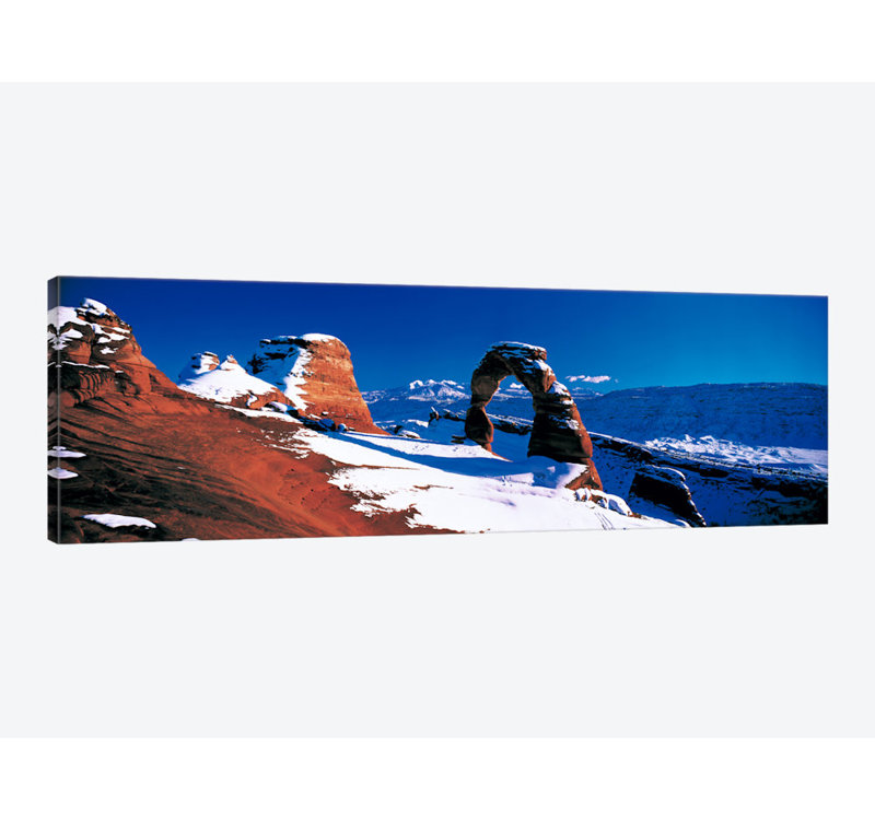 East Urban Home Delicate Arch In Winter Arches National Park