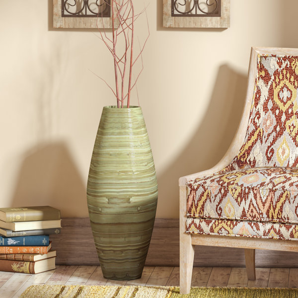 Tall Bamboo Floor Vase Wayfair