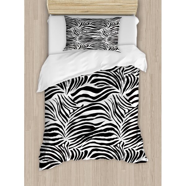 zebra print bedding