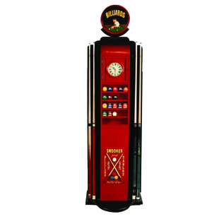 Gas Pump Cabinet Wayfair Billiards Gas Pump Cue Holder