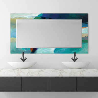 Emillie Modern & Contemporary Beveled Accent Mirror