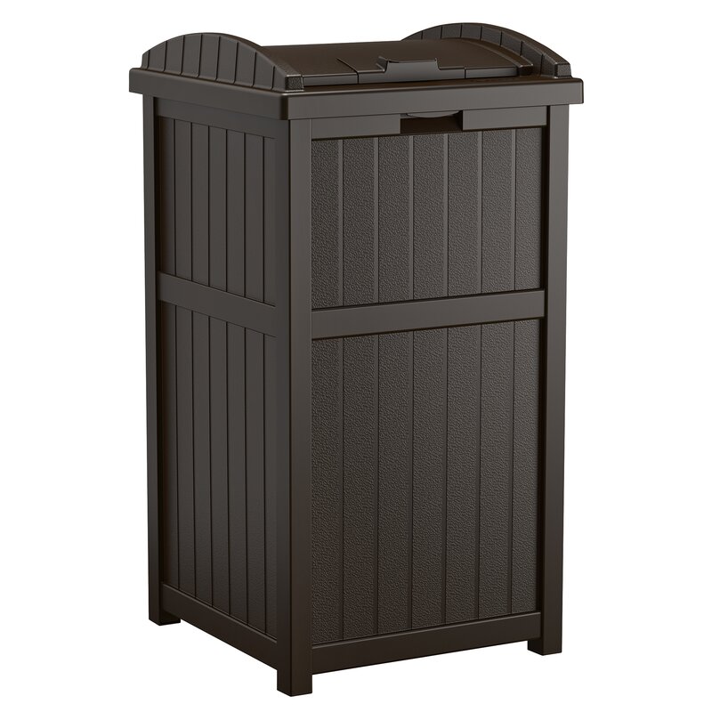 Suncast 30 Gallon Trash Can Reviews Wayfair