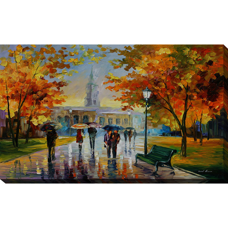Pictureperfectinternational Stroll In An October Park By Leonid