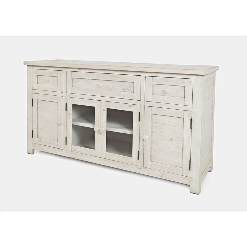 Highland Dunes Kase 60 3 Drawer Sideboard Reviews Wayfair