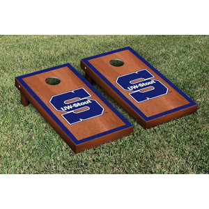 NCAA Rosewood Border Version Cornhole Game Set