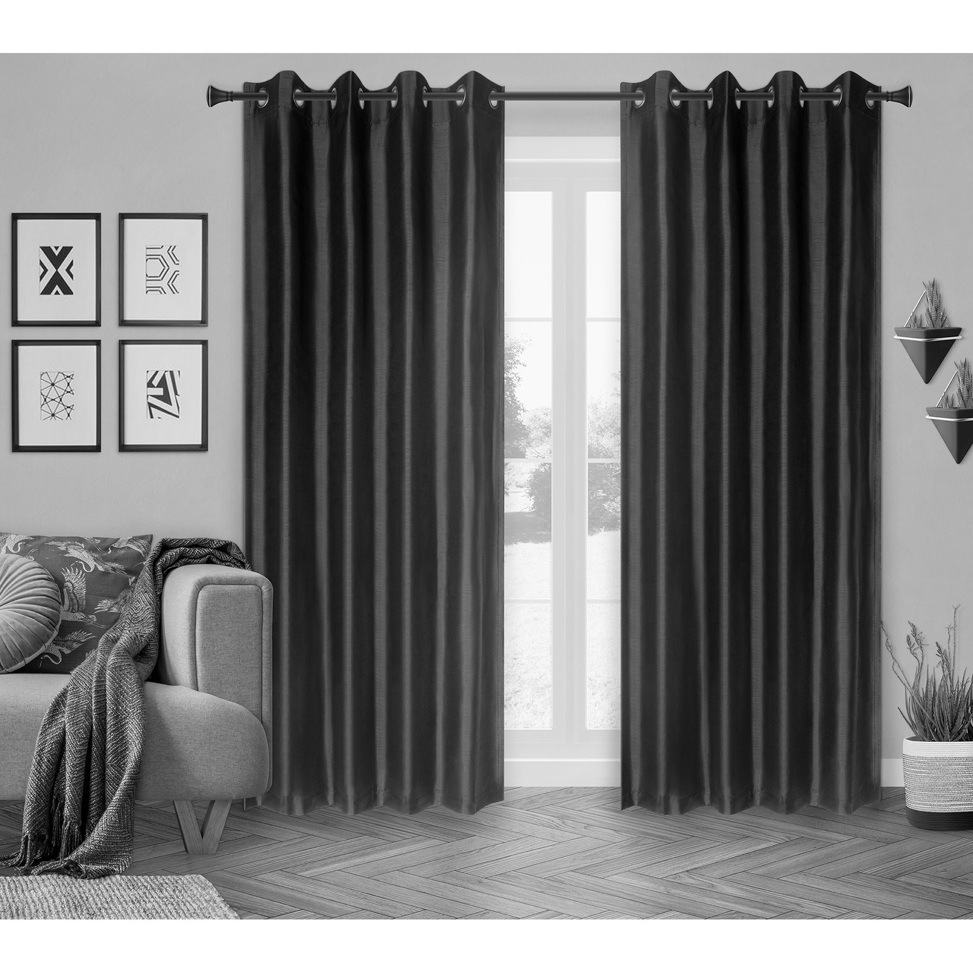 Safdie & Co. Inc. Room Darkening Curtains / Drapes Panel & Reviews
