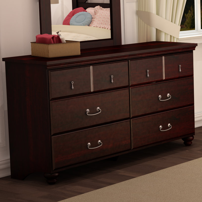 South S Le 6 Drawer Dresser Reviews Wayfair Le 6 Drawer Dresser
