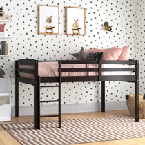 double bunk bed with storage
