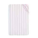 striped crib sheet