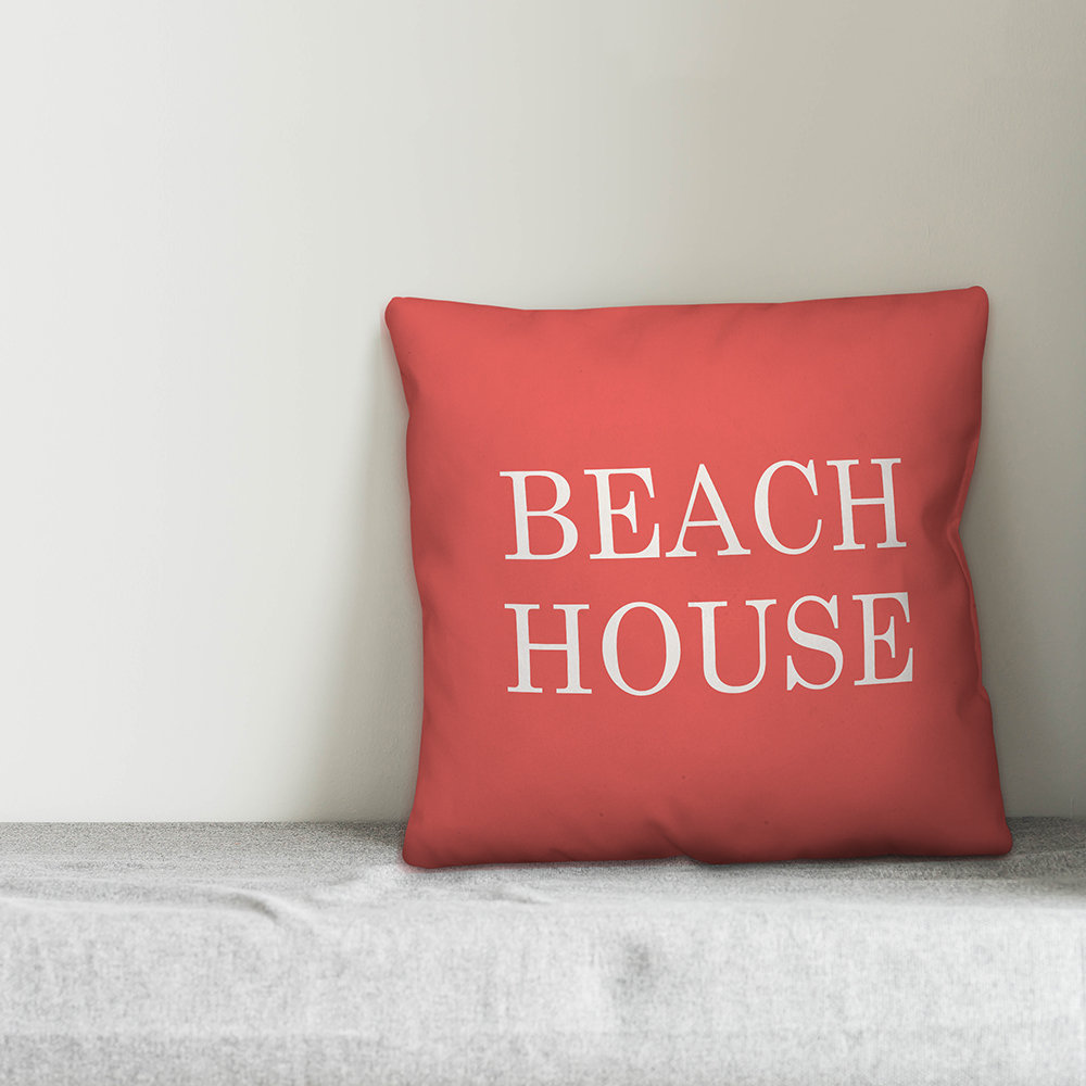 Highland Dunes Gardiner Beach House Indoor Outdoor Throw Pillow