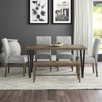 wayfair dining room table with bench