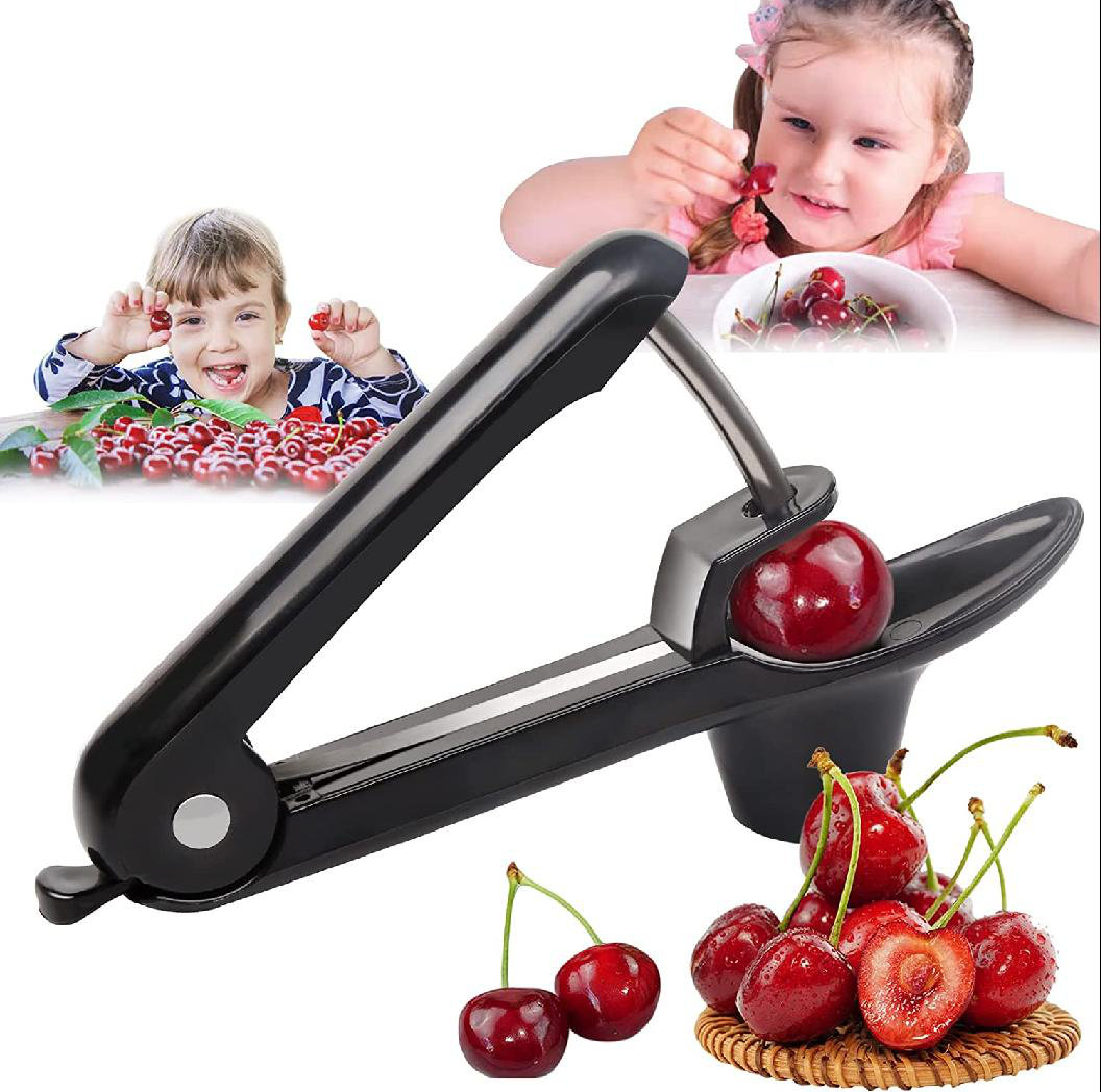 Quick Easy Squeeze Olive Pitter Remover FASHIONROAD Silicone Cherry Pitter Tool Kitchen Corer Core Seed Remover Tools 