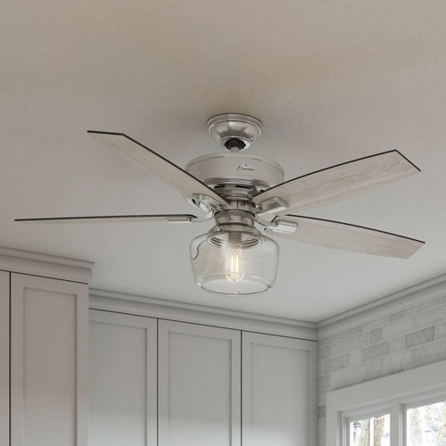 Hunter Fan 52'' Bennett 5 - Blade Standard Ceiling Fan ...