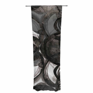 Eclipse Signature Curtains Wayfair Ebi Emporium The Final Eclipse Painting Decorative Graphic Print Sheer Rod Pocket Curtain Panels Set Of 2