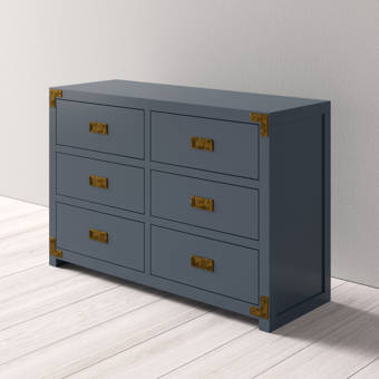 tanner 6 drawer double dresser