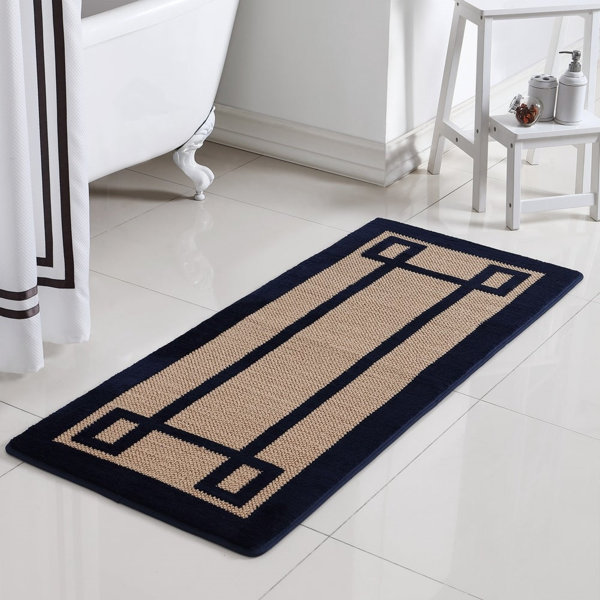 Greek Key Bathroom Rug Wayfair