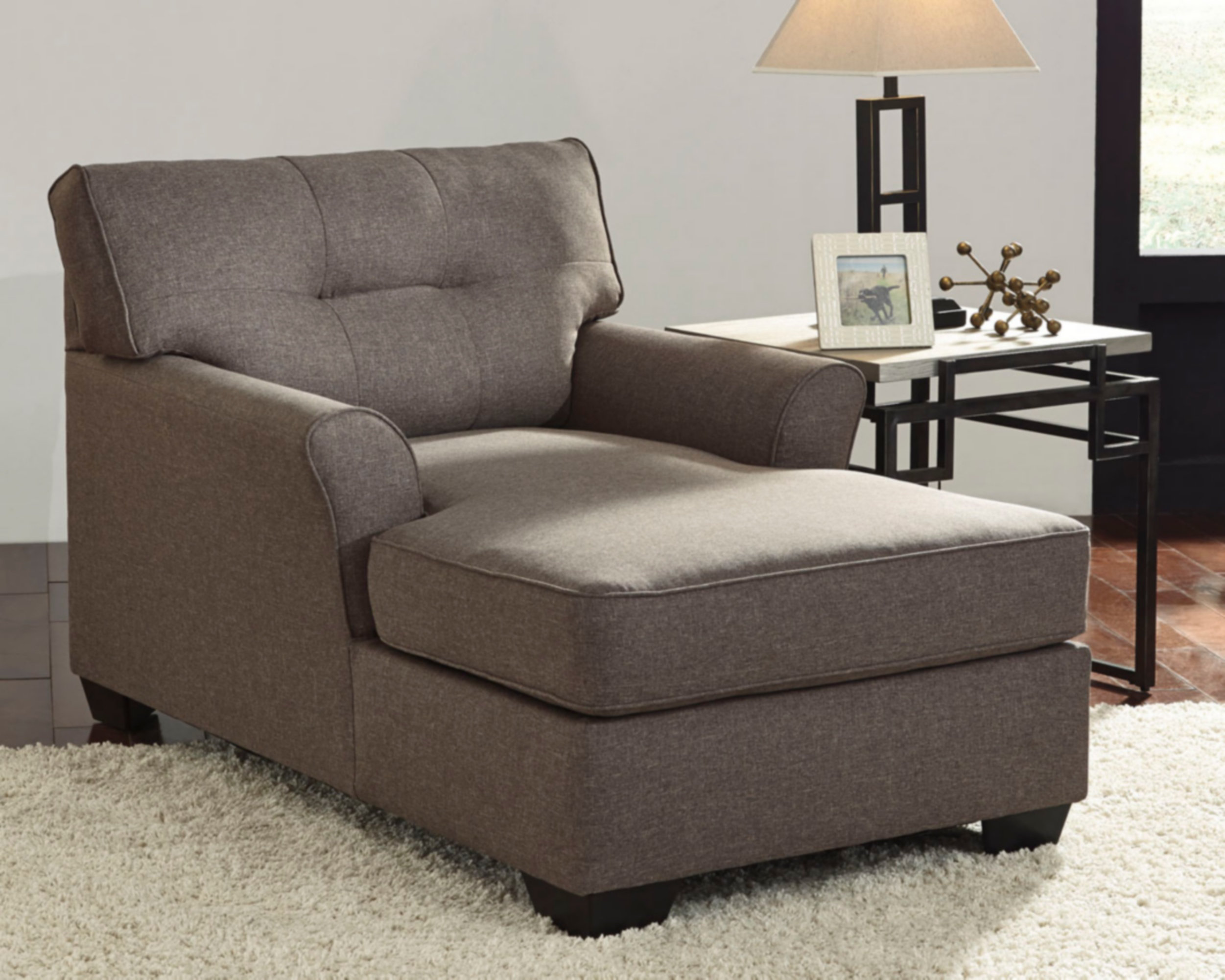 Clatterbuck chaise lounge andover best sale mills fabric