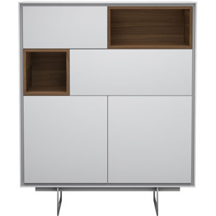 Go to store & view more images Valora Highboard China Cabinet by Orren Ellis