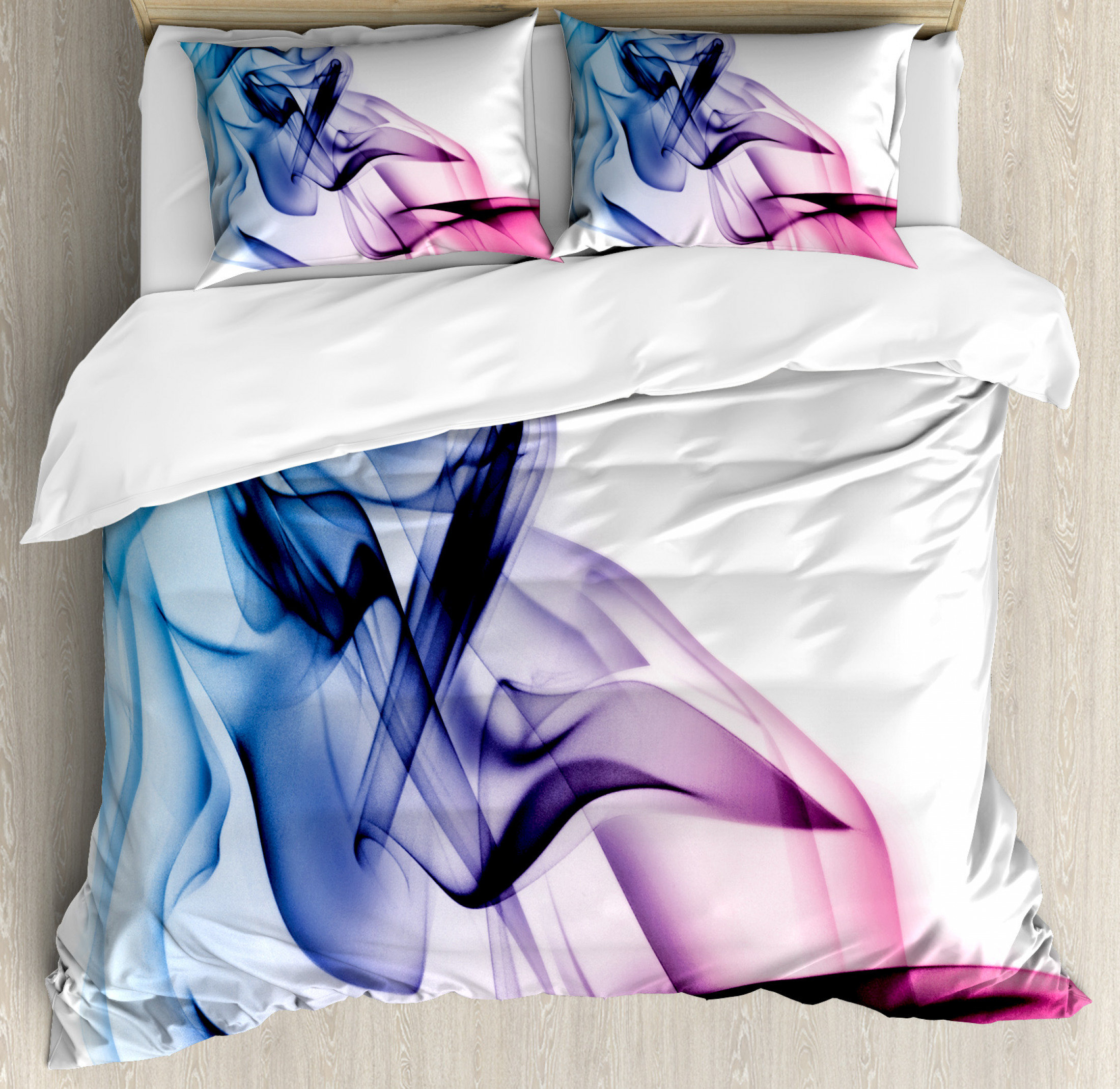 Microfiber Modern \u0026 Contemporary 3 Piece Duvet Cover Set The Twillery Co. Size: King Duvet Cover + 2 Standard Shams