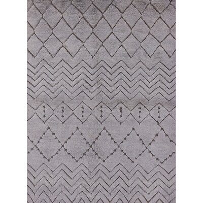 Borchers Oriental Gray Area Rug Millwood Pines Rug Size: Rectangle 7' x 9'