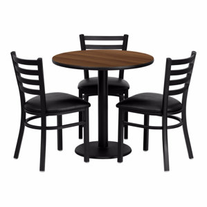 Pulaski 4 Piece Dining Set by Red Barrel Studio