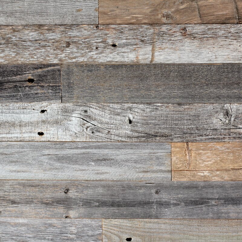 Plankandmill 3 Reclaimed Barnwood Peel And Stick Wall Panelling