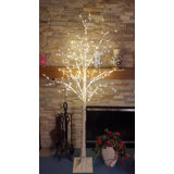 White Birch Led Tree Wayfair Ca