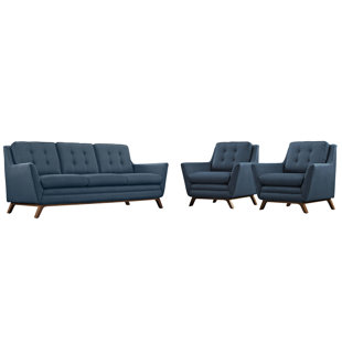 Binder 3 Piece Living Room Set by George Oliver