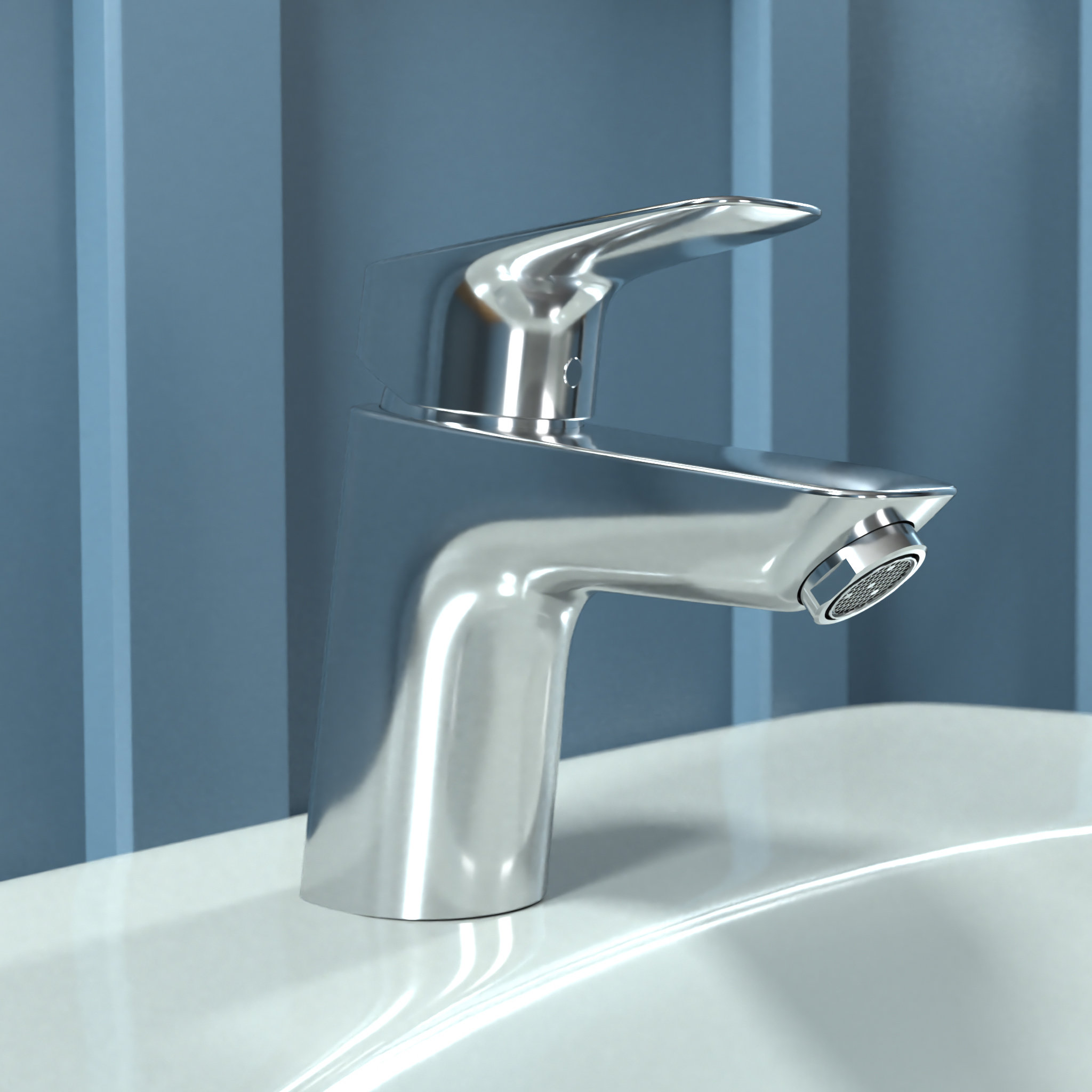 Hansgrohe logis loop single hole bathroom faucet