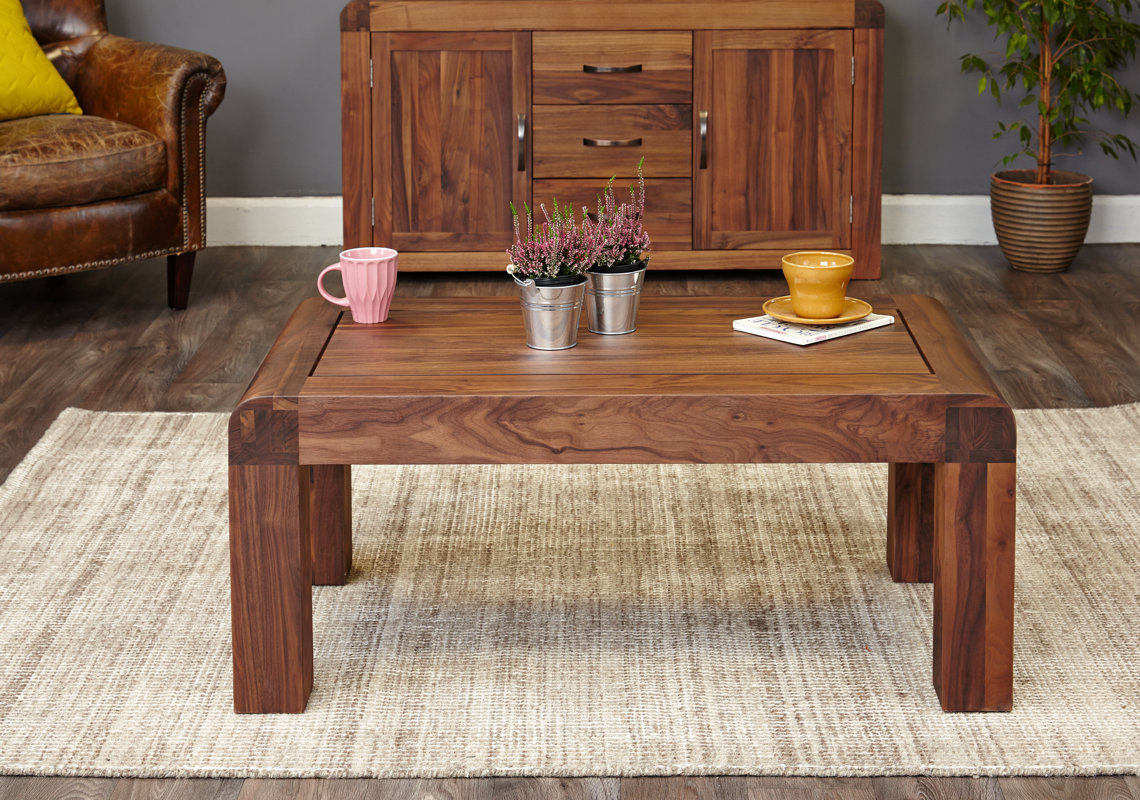 Baumhaus Shiro Walnut Range Coffee Table Reviews Wayfair Co Uk Shiro Walnut Range Coffee Table