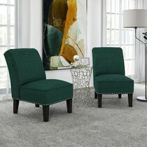 sage green slipper chair