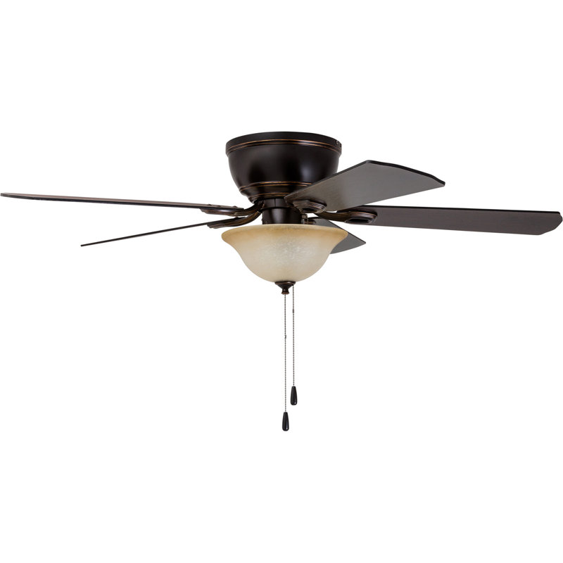 Charlton Home 52 Crumbley 5 Blade Ceiling Fan Light Kit Included