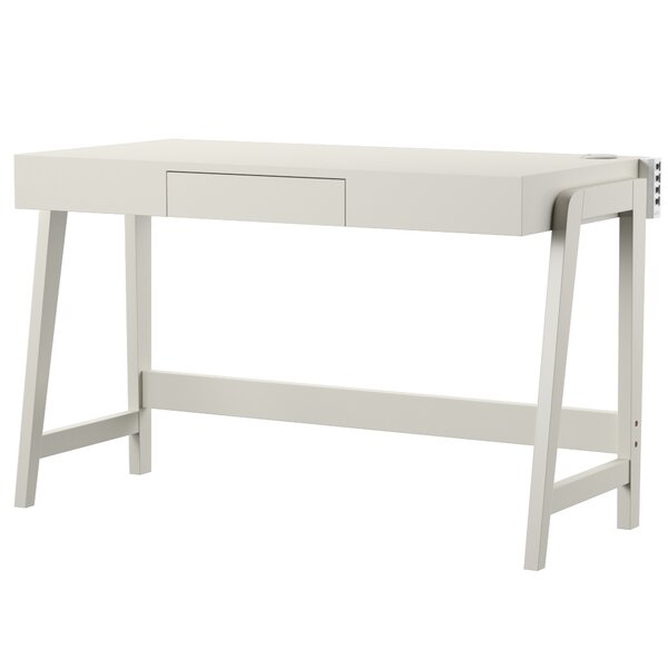 White Parsons Desk Wayfair