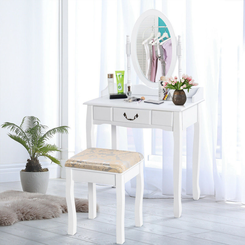 white dressing table wayfair