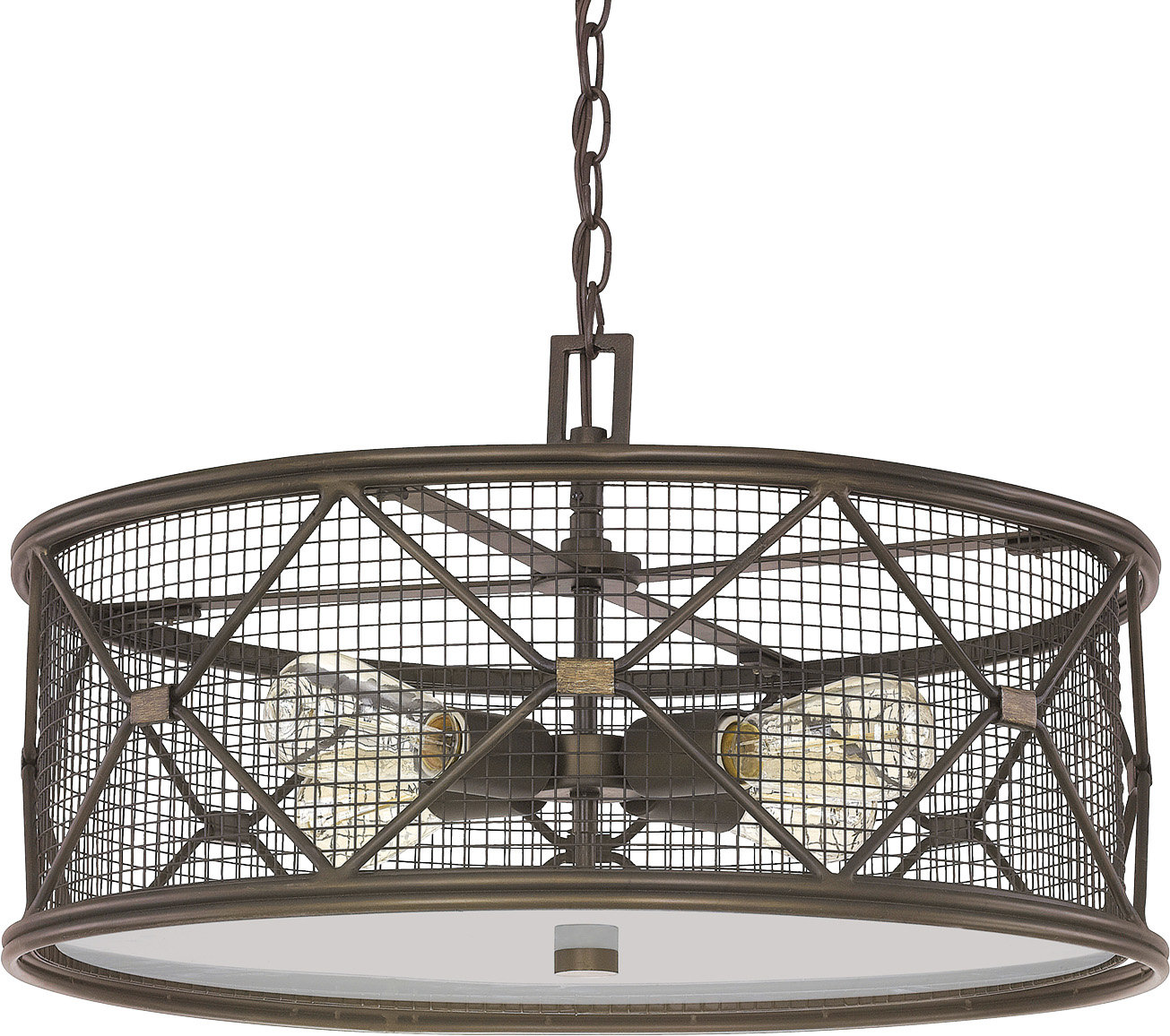 Laurel Foundry Modern Farmhouse Ashley 4 Light Unique Statement Drum Chandelier Reviews Wayfair