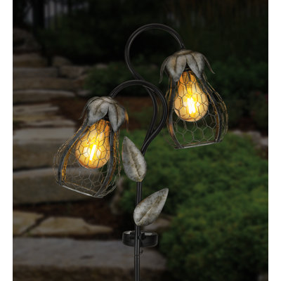 Aleisha Edison Flower Tulip Garden Stake