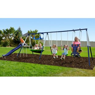 baby and child double swing set