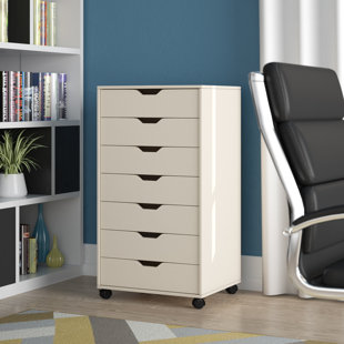 Go to store & view more images Zipcode Design Riley 7 Vertical Filing Cabinet