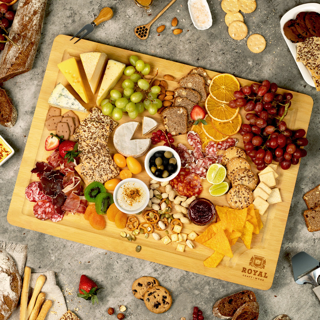 Royal Craft Wood Bamboo Cutting Board & Reviews Wayfair