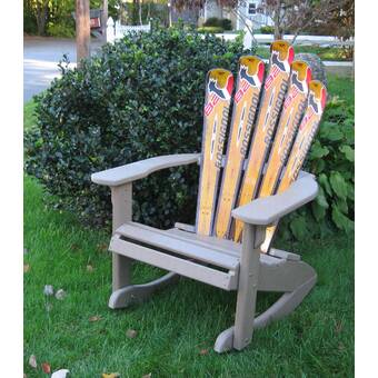 Ski Chair Snow Ski Plastic Adirondack Chair Rocker Wayfair