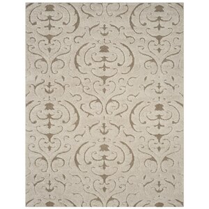 Elwin Florida Shag Cream/Beige Area Rug