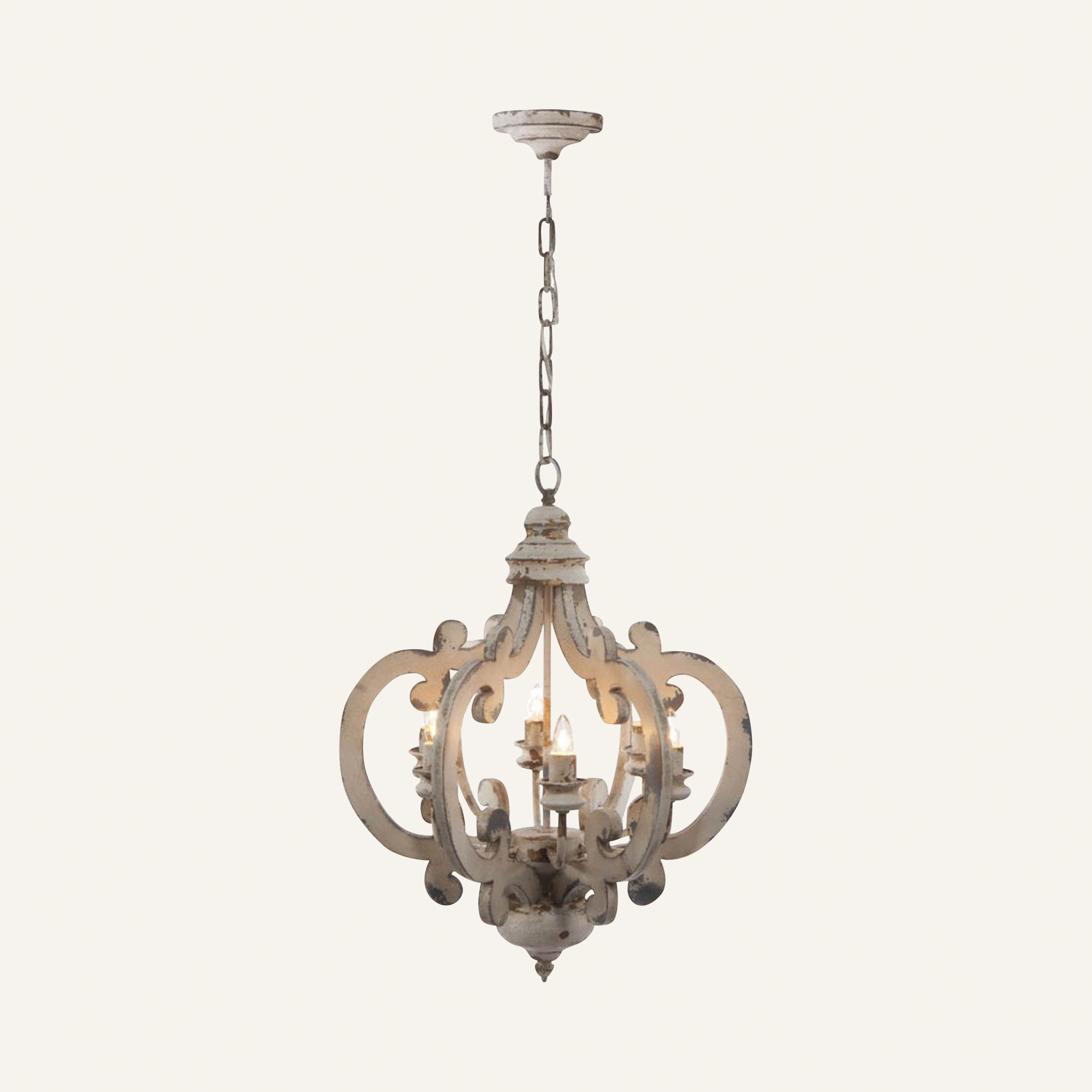 Kelly Clarkson Home Jarman 6 Light Candle Style Geometric Jarman 6 Light Candle Style Geometric