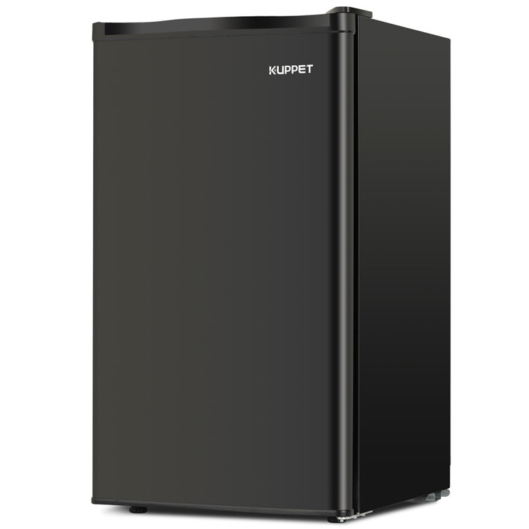KUPPET 3.2 Cubic Feet cu. ft. Freestanding Mini Fridge with Freezer