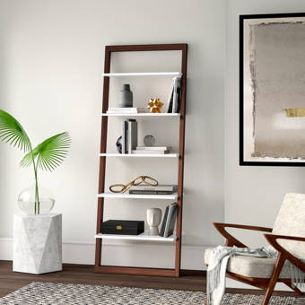 Bdi Usa Eileen Blanc Ladder Bookcase Wayfair