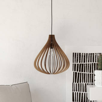 George Oliver Bannon 1 Light Single Drum Pendant Wayfair