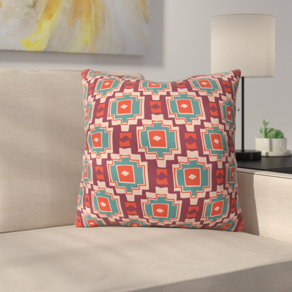 East Urban Home Sunbaked Southwest Polyester Throw Pillow Wayfair