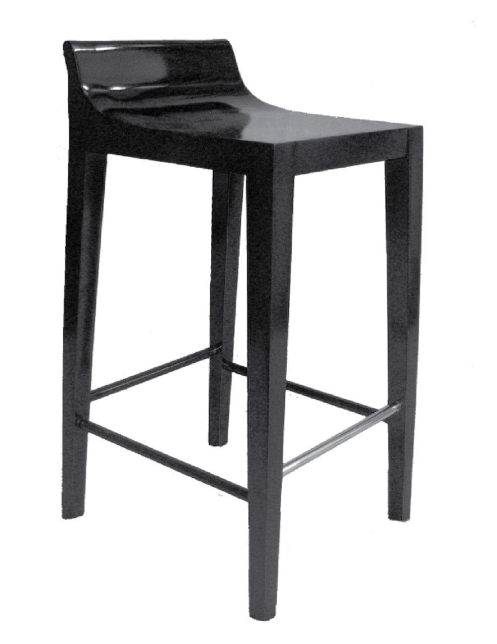 Plutus Brands Solid Wood 30 Bar Stool Wayfair