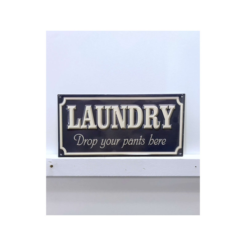 Winston Porter Laundry Vintage Metal Wall Decor Wayfair